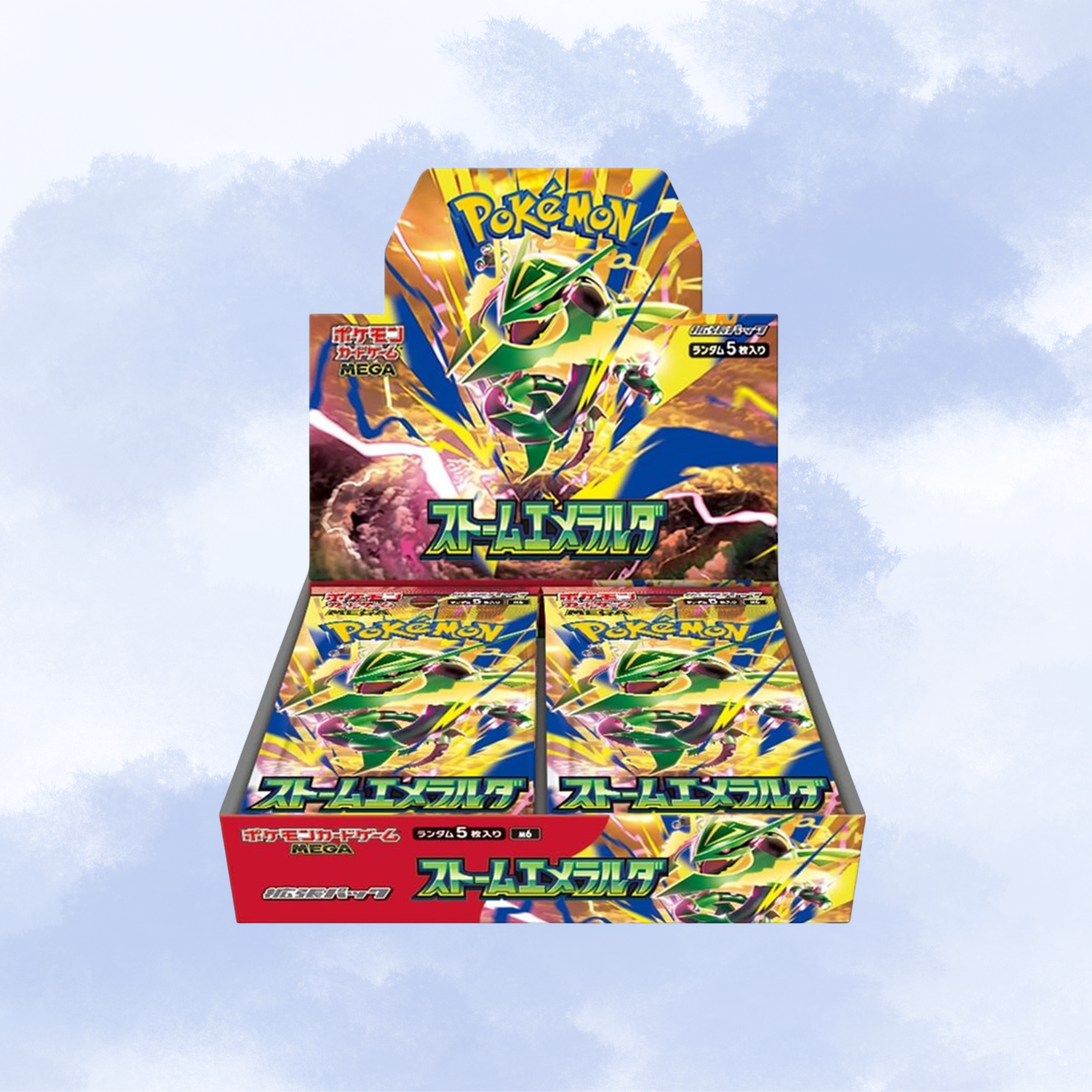 Pre-Order Pokémon TCG Storm Emeralda Japanese Booster Box