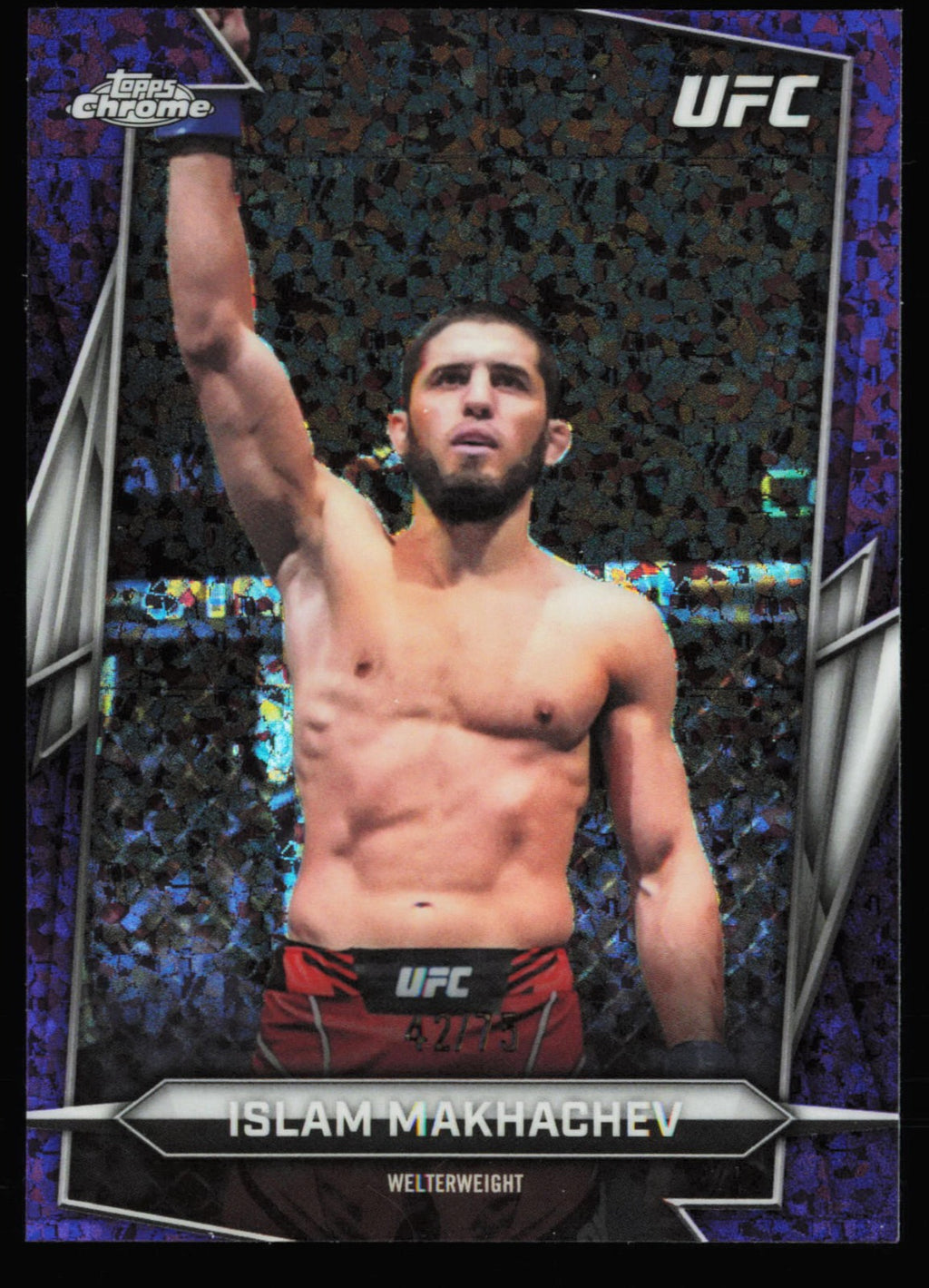 Topps Chrome UFC Islam Makhachev 47 /75