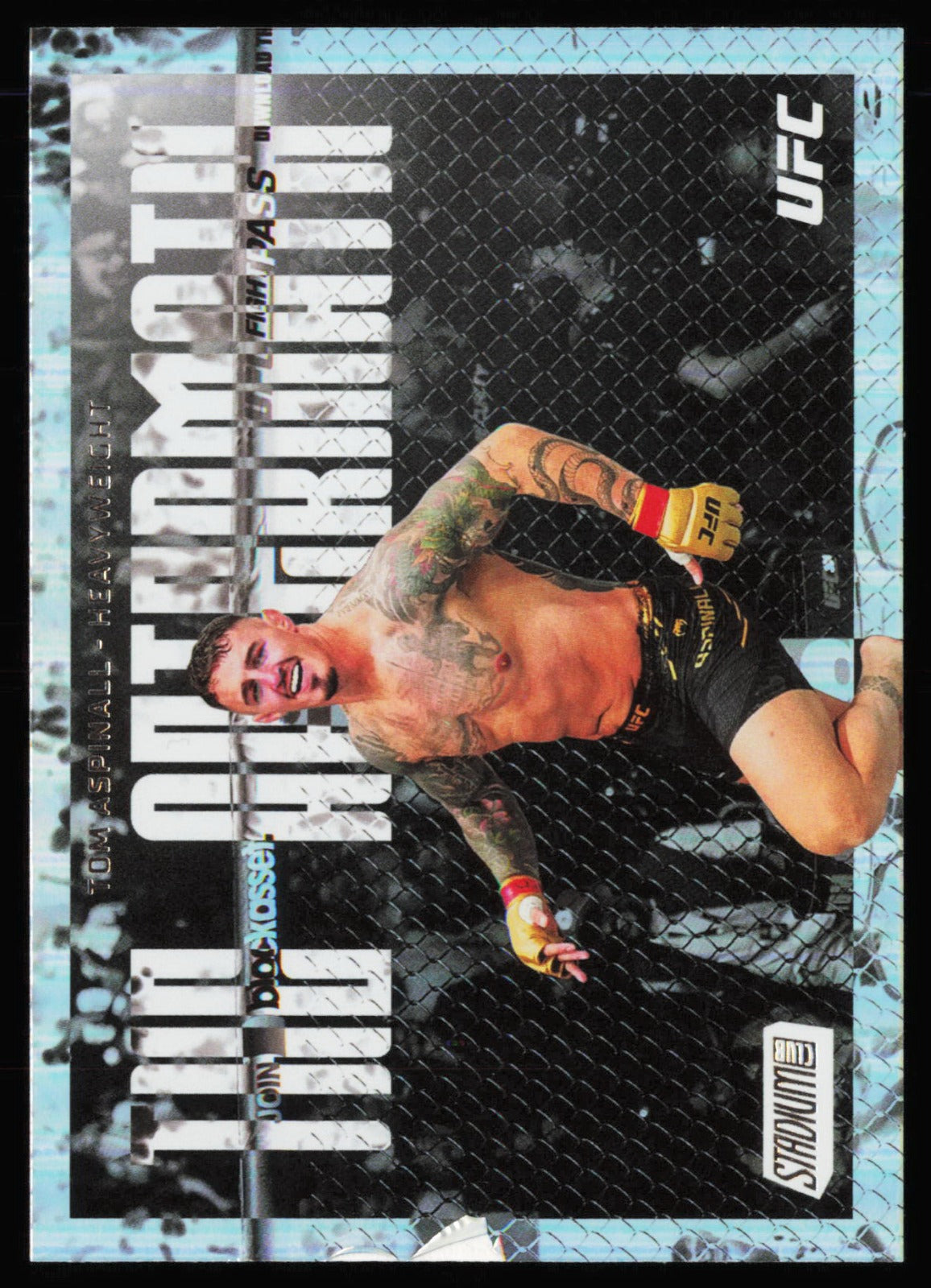 Topps Stadium Club UFC The Aftermath Tom Aspinall TA-12 - front