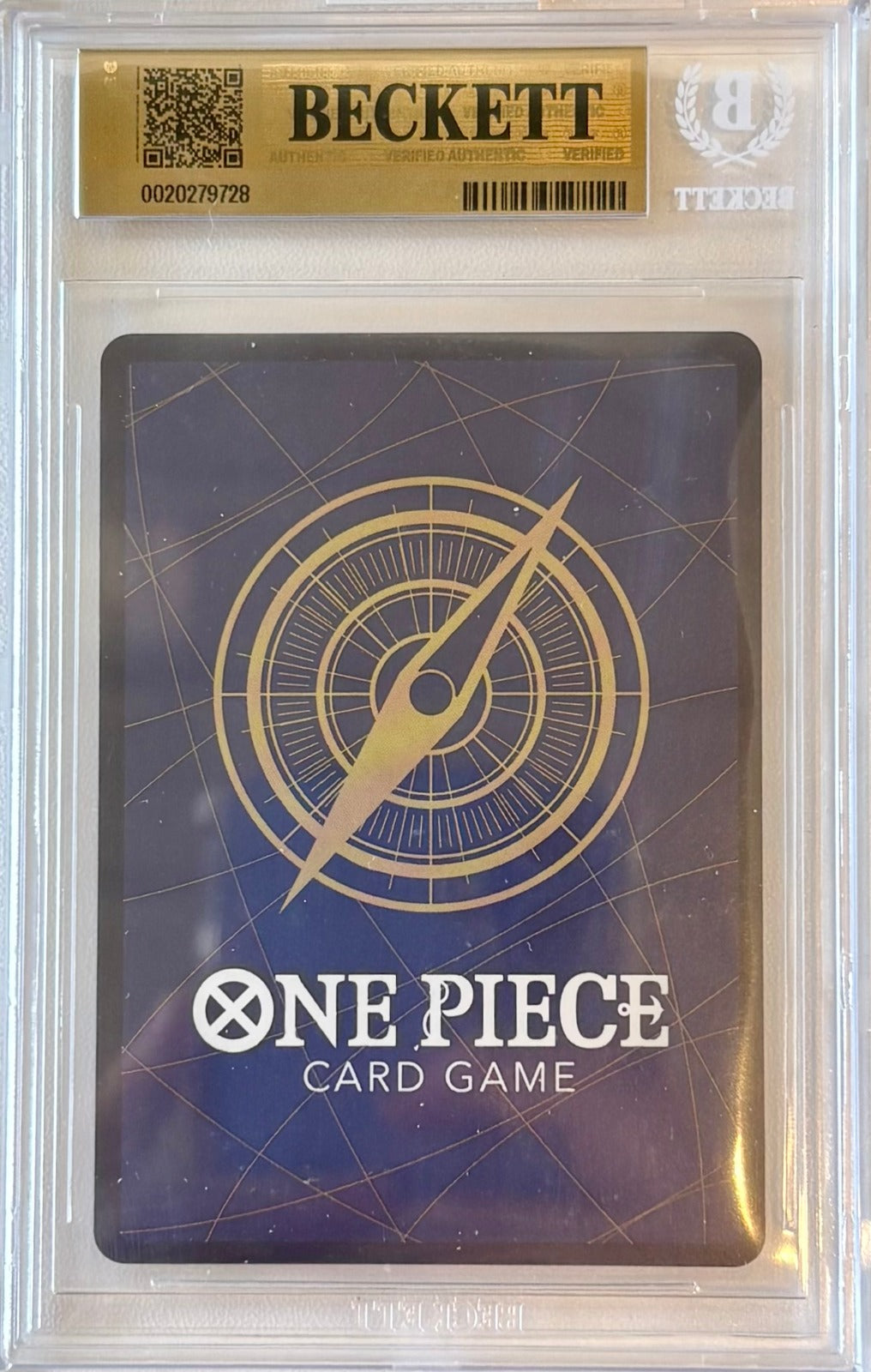 One Piece Monkey.D.Luffy BGS 10 One Piece Day: 4th Anniversary Promo OP10 P-110
