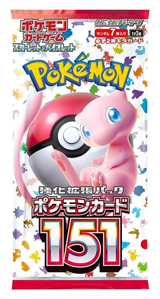 Pokémon TCG 151 Japanese Booster Boxes & Packs