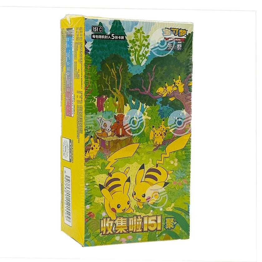 Pokémon 151 Volume 4 Chinese Booster Box - Factory Sealed