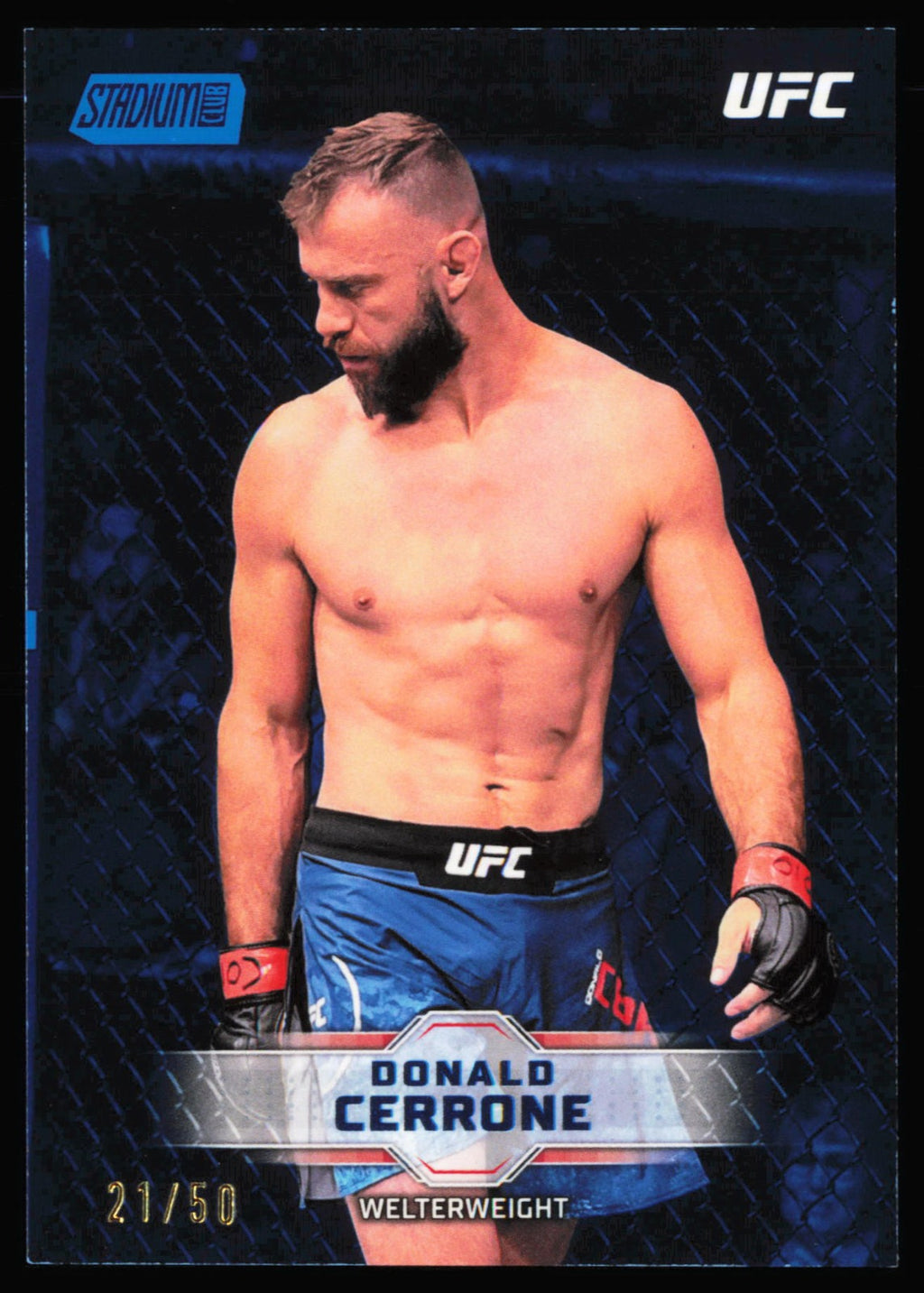 Topps Stadium Club UFC Blue Donald Cerrone 69 /50