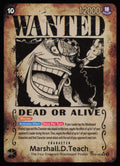 One Piece CCG Marshall.D.Teach (093) (Wanted Poster) OP09-093