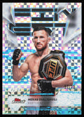 Topps Finest UFC Blue Checkerboard Refractors Merab Dvalishvili 148 /75