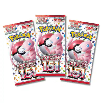 Pokémon TCG 151 Japanese Booster Boxes & Packs
