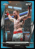 Topps Topps Chrome UFC Aqua Refractor Merab Dvalishvili 50 /199