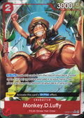 One Piece Monkey.D.Luffy Alt Art R Wings of the Captain OP06-013 NM