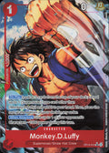 One Piece Monkey.D.Luffy (Alternate Art) SR OP14-013 NM