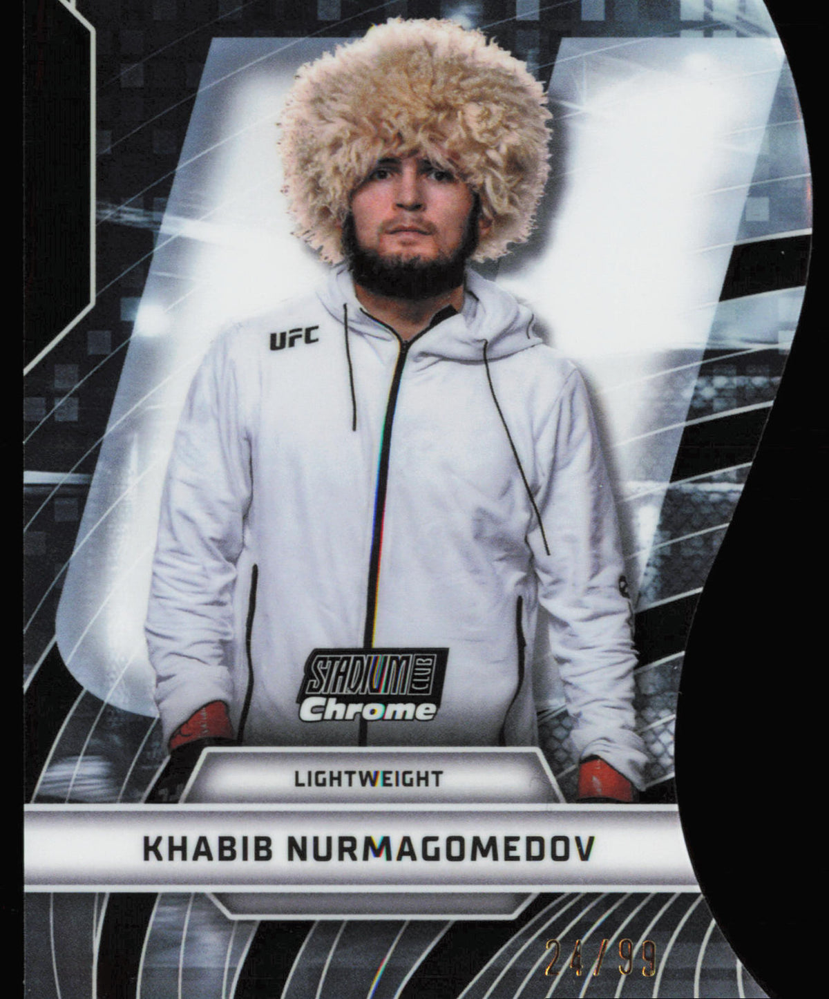 Topps Stadium Club UFC Triumvirates Black Khabib Nurmagomedov TV-31 /99
