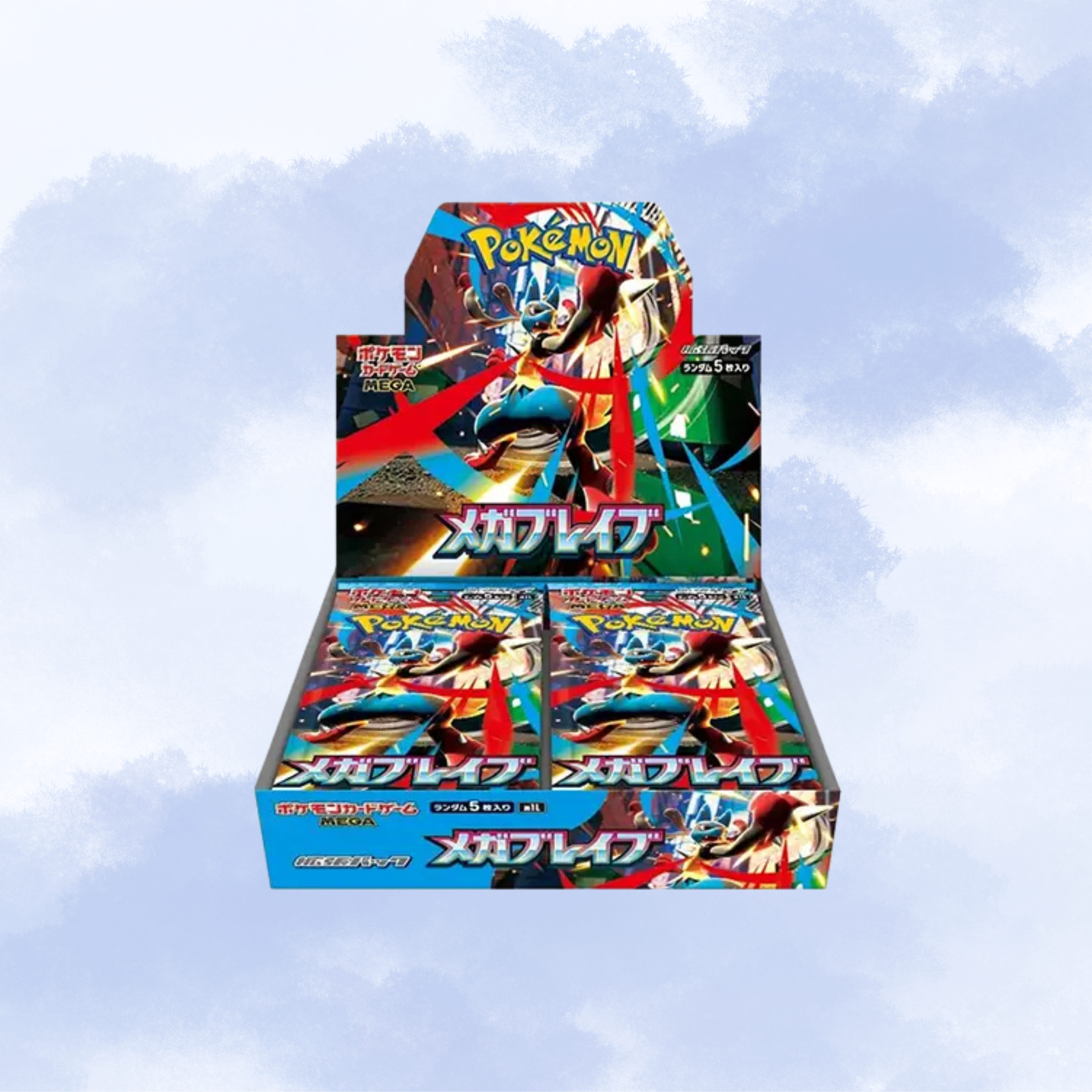 Pokémon TCG Mega Brave Japanese Booster Box - Factory Sealed