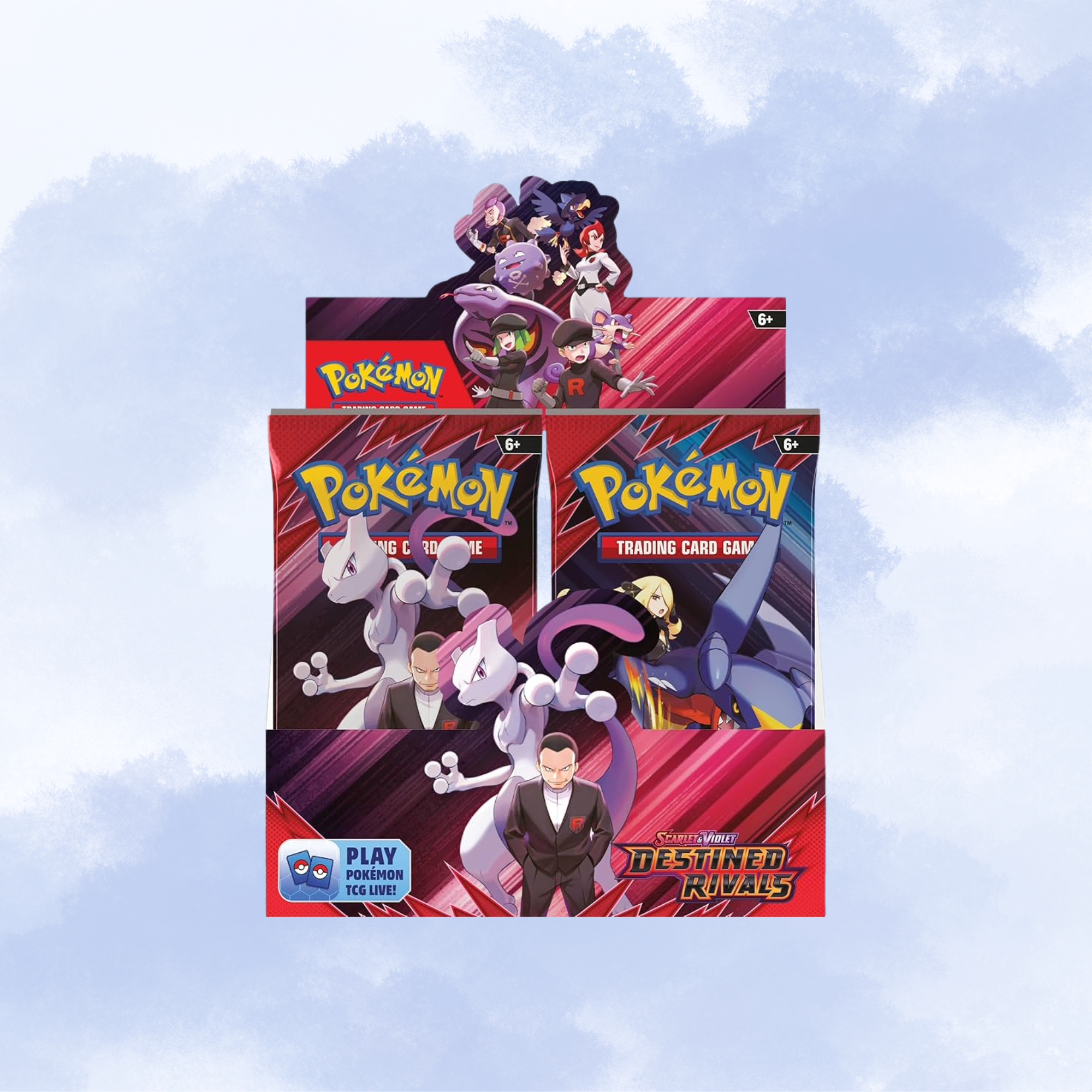 Pokémon TCG Destined Rivals Booster Box - Factory Sealed
