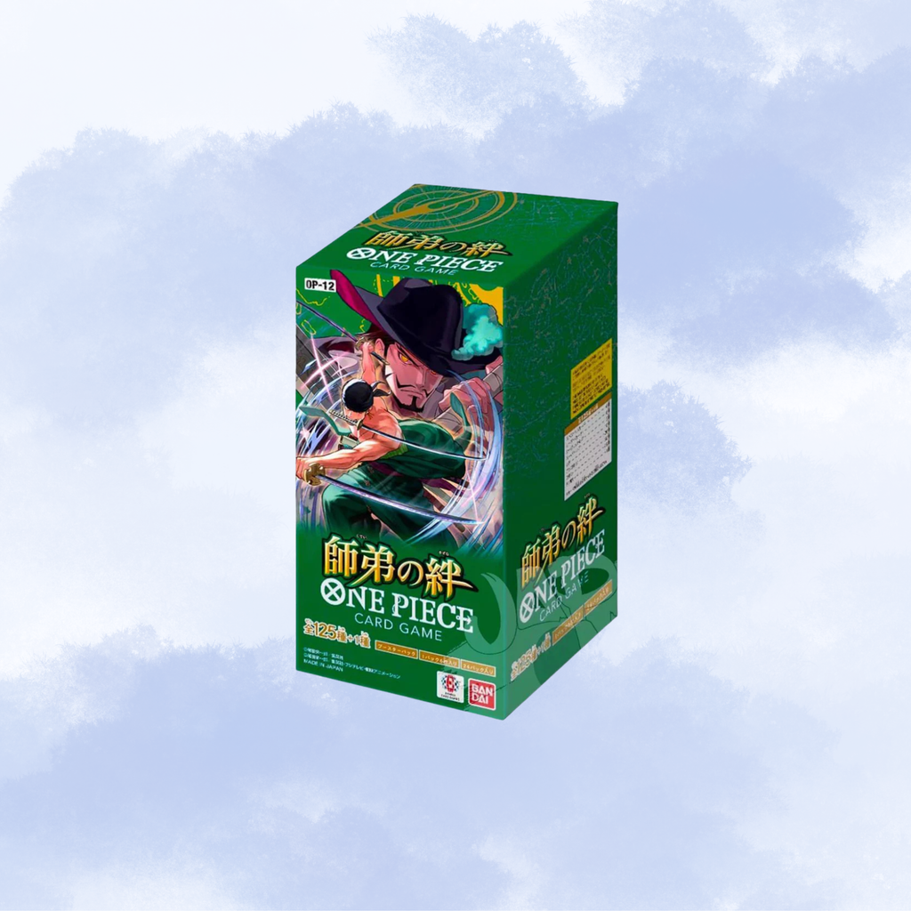 One Piece TCG OP-12 Legacy Of The Master Japanese Booster Box - Factory Sealed