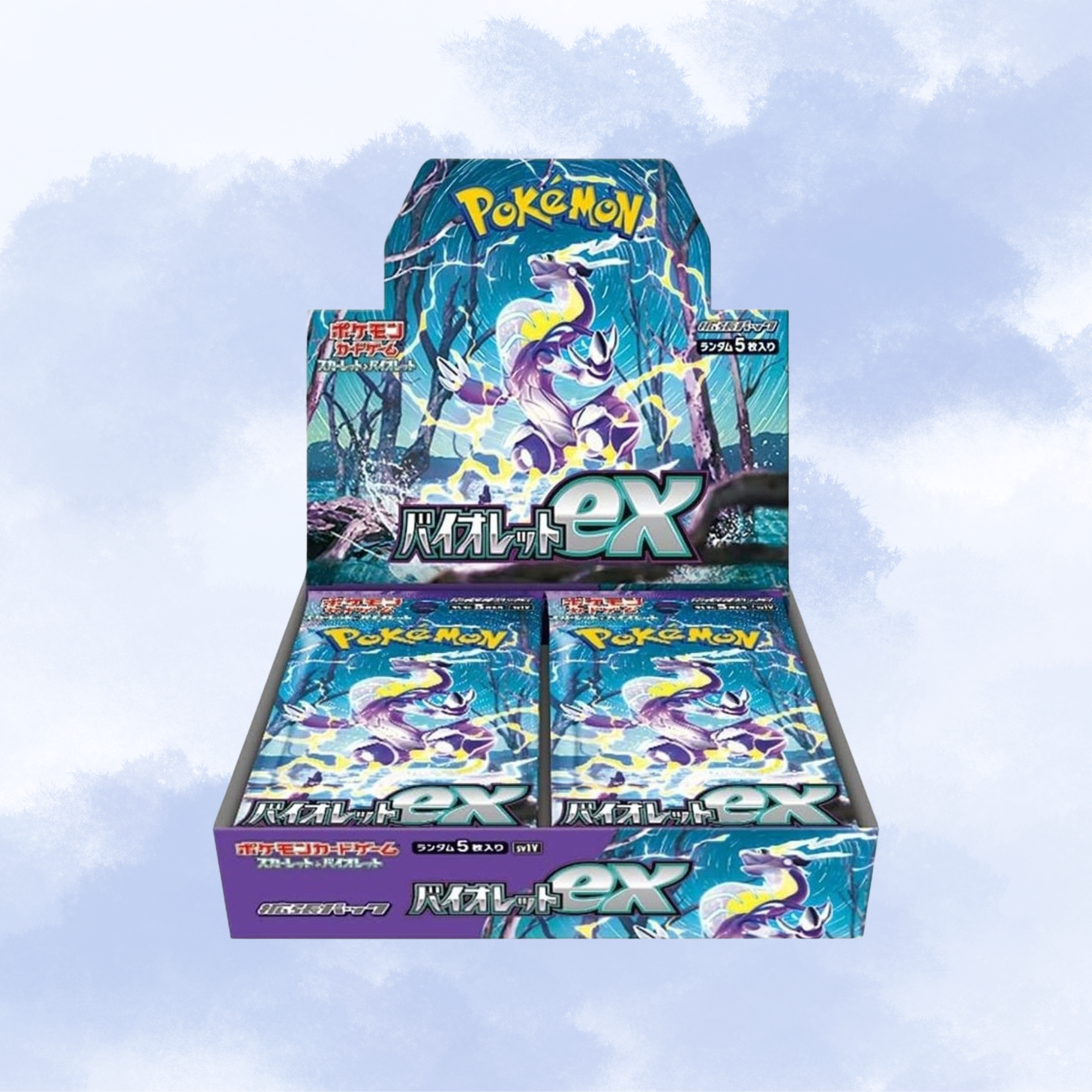 Pokémon TCG Violet ex Japanese Booster Box - Factory Sealed