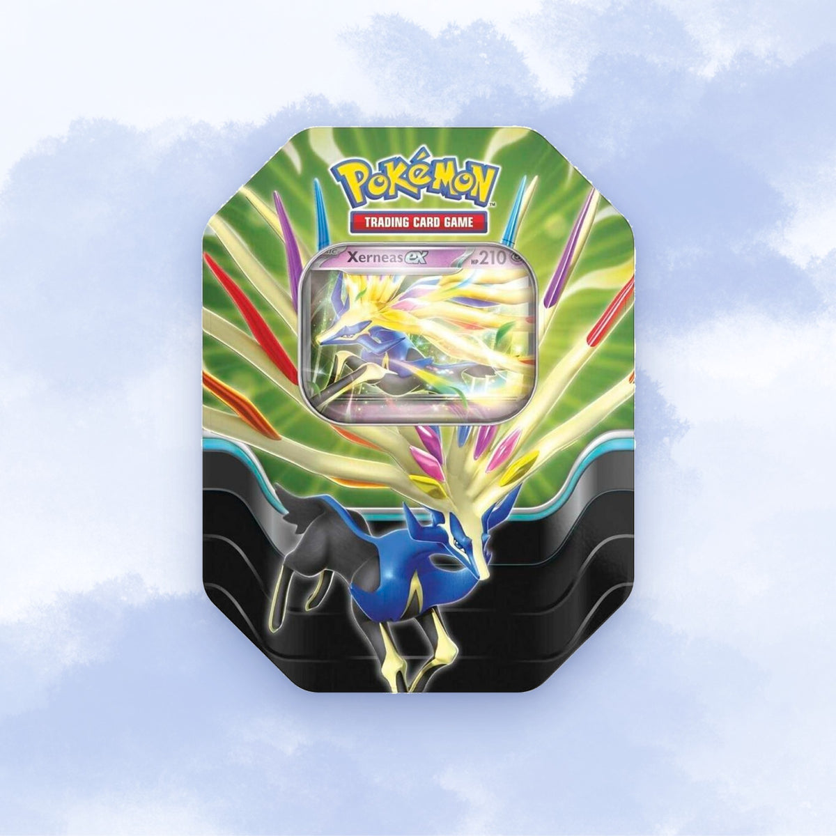 Pokémon TCG Azure Legends Tin (Xerneas ex) - Factory Sealed