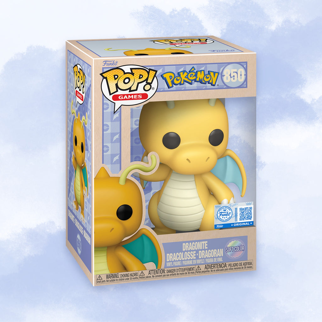 Funko POP! Vinyl Pokémon Dragonite (Soft Color) #850