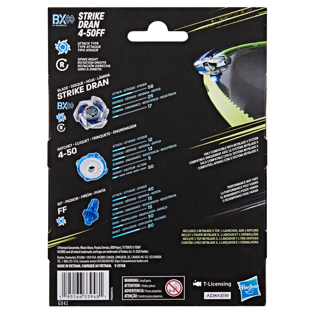 Beyblade X Strike Dran 4-50FF BX Infinity Starter Pack