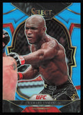 2023 Panini Select UFC Light Blue Prizms Kamaru Usman 35 /249