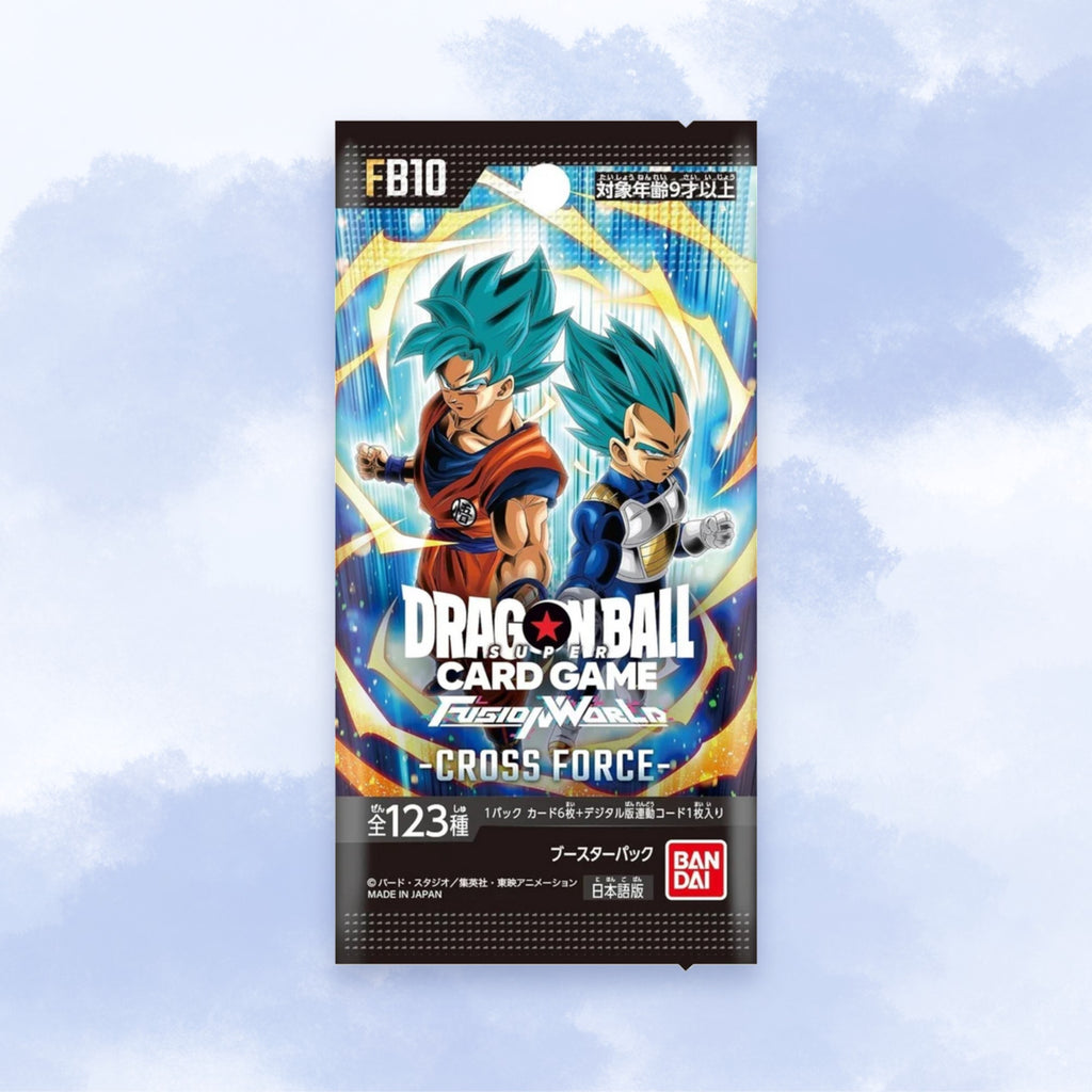 Dragon Ball Super Card Game Fusion World FB10 Cross Force Japanese Booster Box - Factory Sealed - photo 2