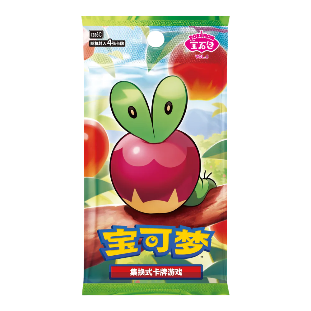 Pokémon TCG Gem Pack Vol.6 (CBB6C) Chinese Slim Booster Box - Factory Sealed