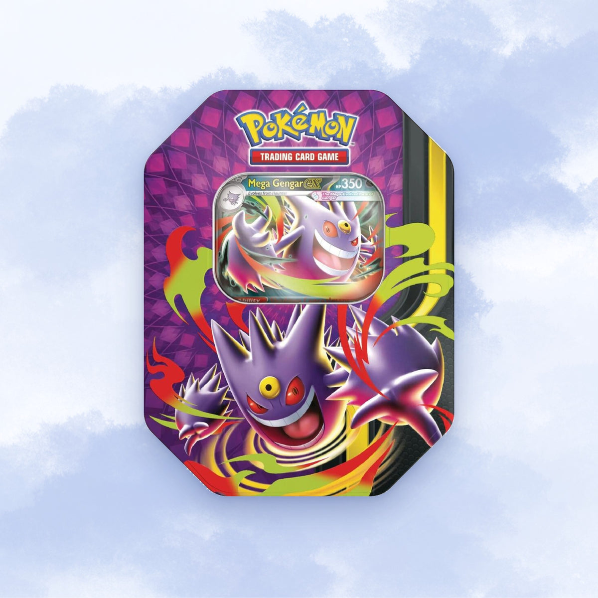 Pokémon TCG Mega Moonlit Tin (Mega Gengar ex) - Factory Sealed
