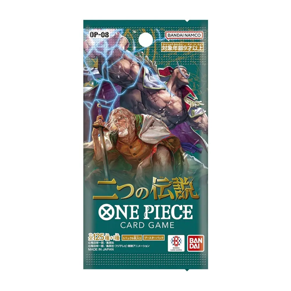 One Piece TCG OP-08 Two Legends Japanese Booster Box - Factory Sealed