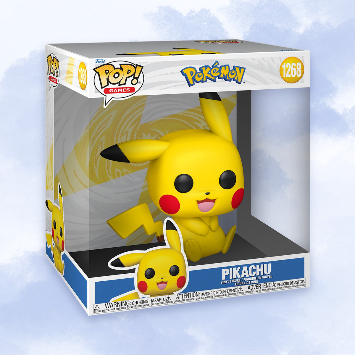 Funko POP! Jumbo Pokémon Pikachu (Sitting) #1268
