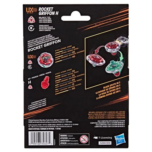 Beyblade X Rocket Griffon H UX Infinity Starter Pack