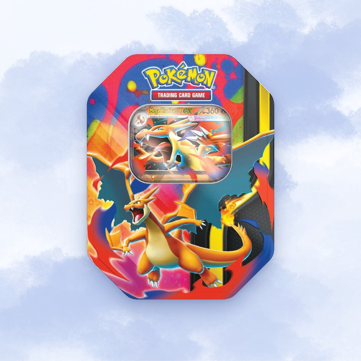 Pokémon TCG Mega Charizard Y ex Tin - Factory Sealed